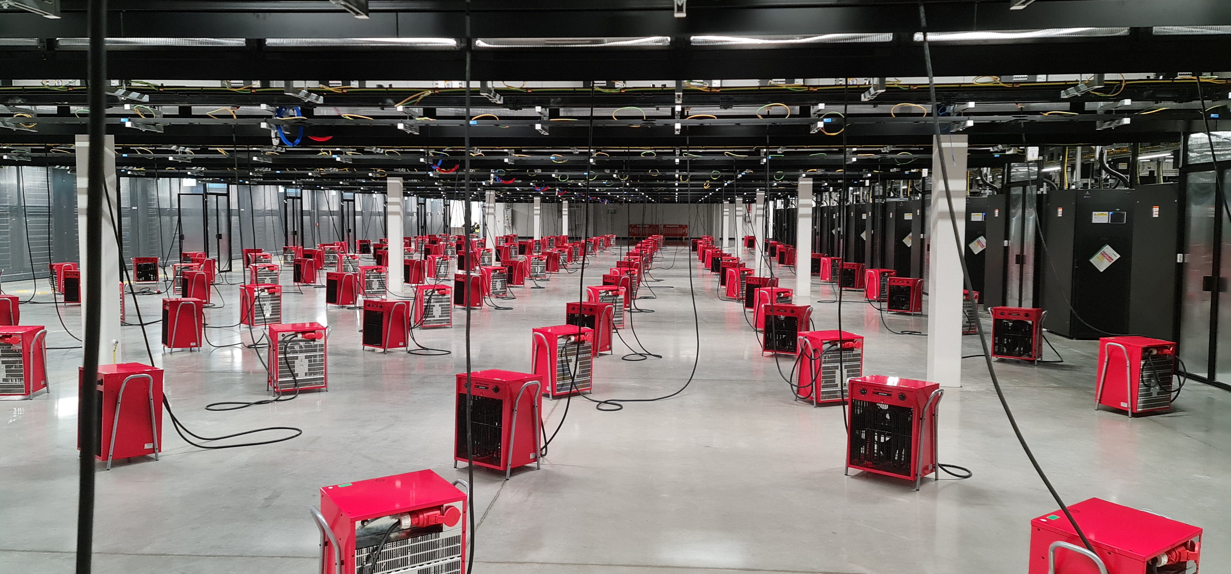 LBRE Interior Load Bank Testing Configuration